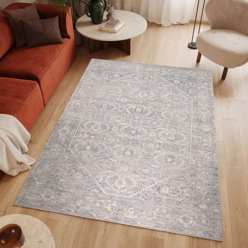 Dejavu Fyla Light Grey Rug
