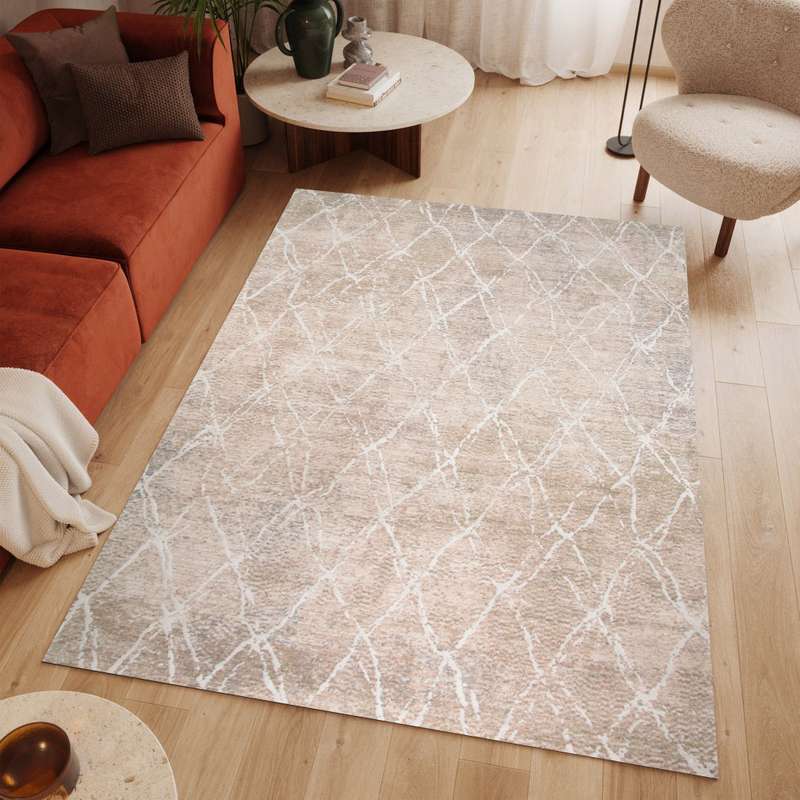 Dejavu Rilo Beige Rug
