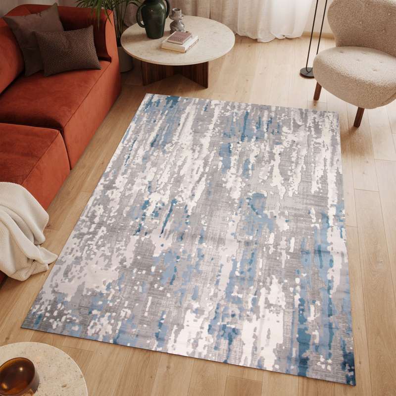 Rainbow Vuril Light Grey Rug