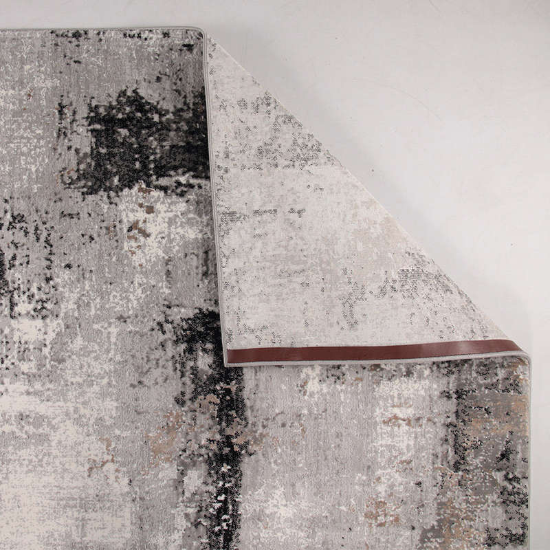 Merry Tivvy Grey Black Rug
