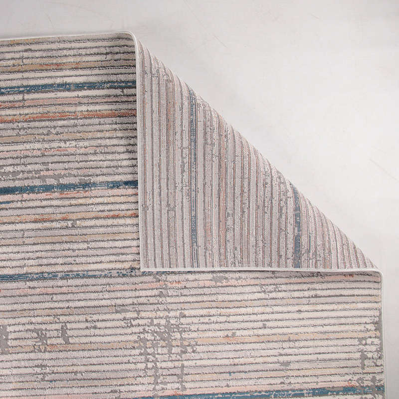 Rainbow Ravon Cream Rug