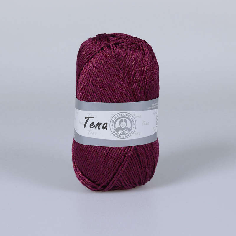 Tena Hand Knitting Yarn Burgundy