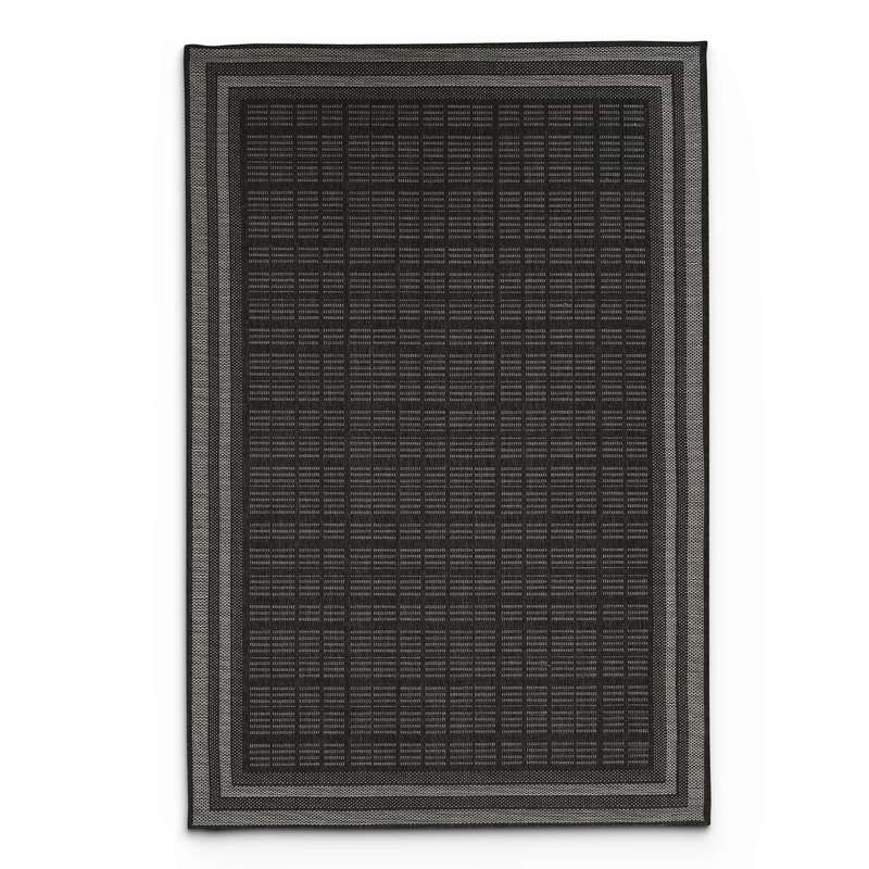 Natura Jute Wiora Black Rug