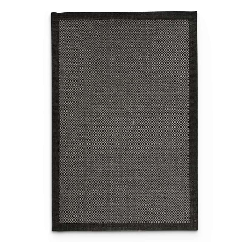 Natura Jute Yedra Black Rug