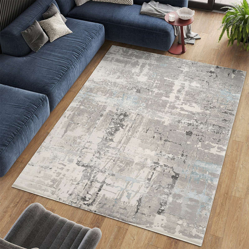 Lilla Evola Light Grey Rug