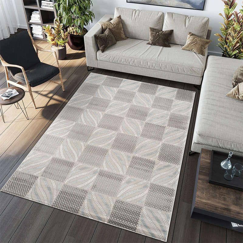 Delhi Neram Light Grey Rug