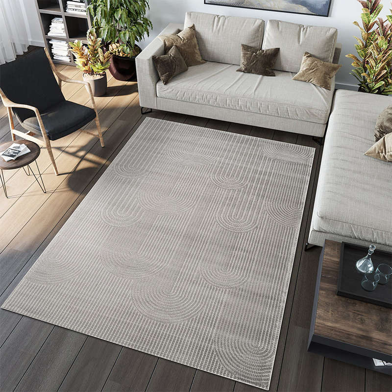 Delhi Velar Grey Rug