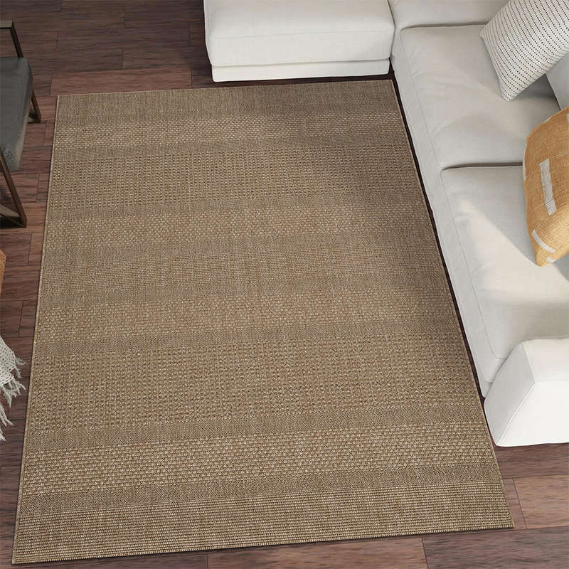 Natura Jute Savir Brown Rug