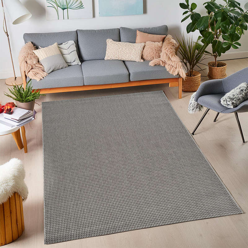 Natura Jute Bruna Light Grey Rug