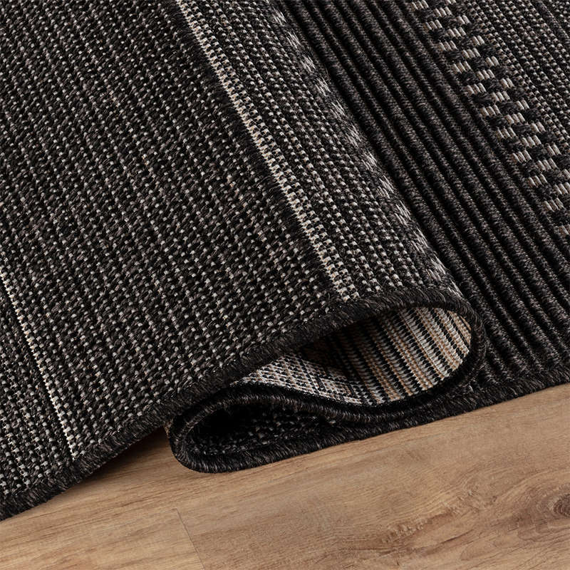 Natura Jute Nuvin Black Rug
