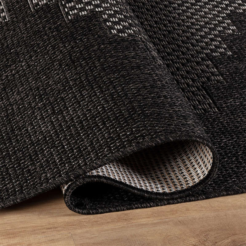 Natura Jute Zayla Black Rug