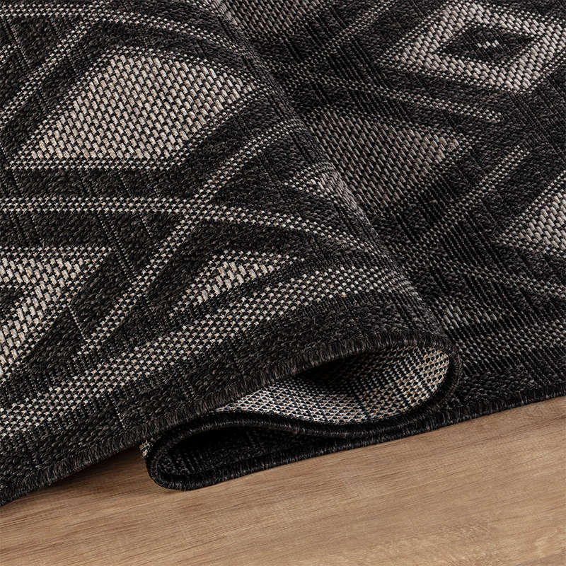 Natura Jute Calon Black Rug