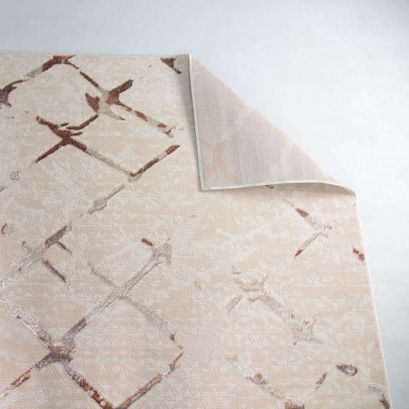Alin Beige Vizon Modern Rug - 05682A