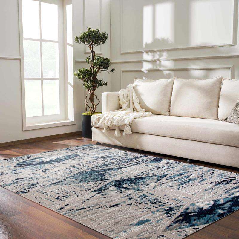 Alin Blue Grey Rug - 05799F