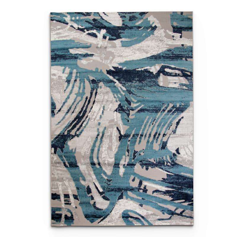 Alin Blue Grey Rug - 06565F