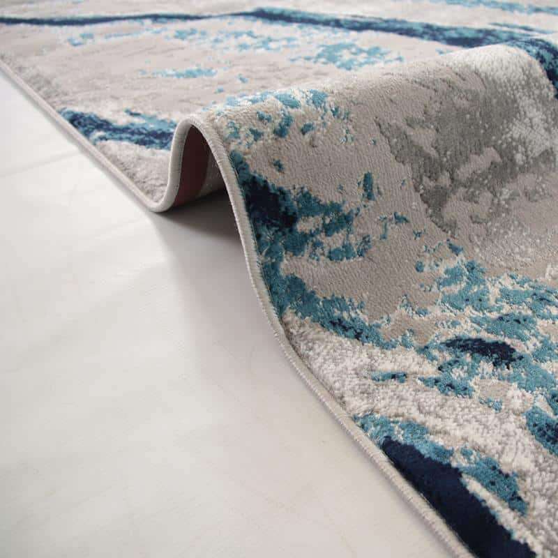 Alin Blue Grey Rug - 06733F