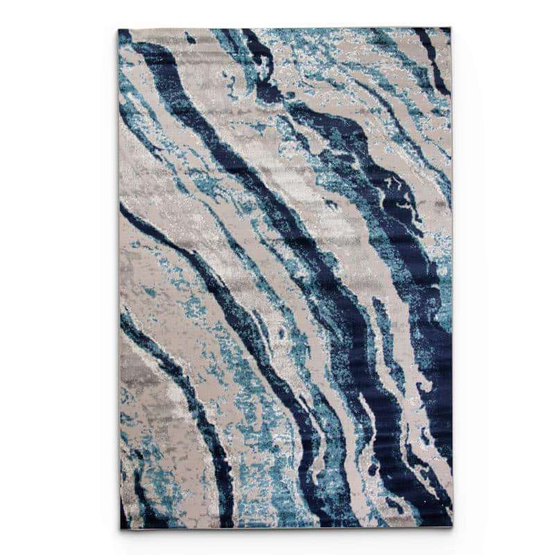 Alin Blue Grey Rug - 06733F