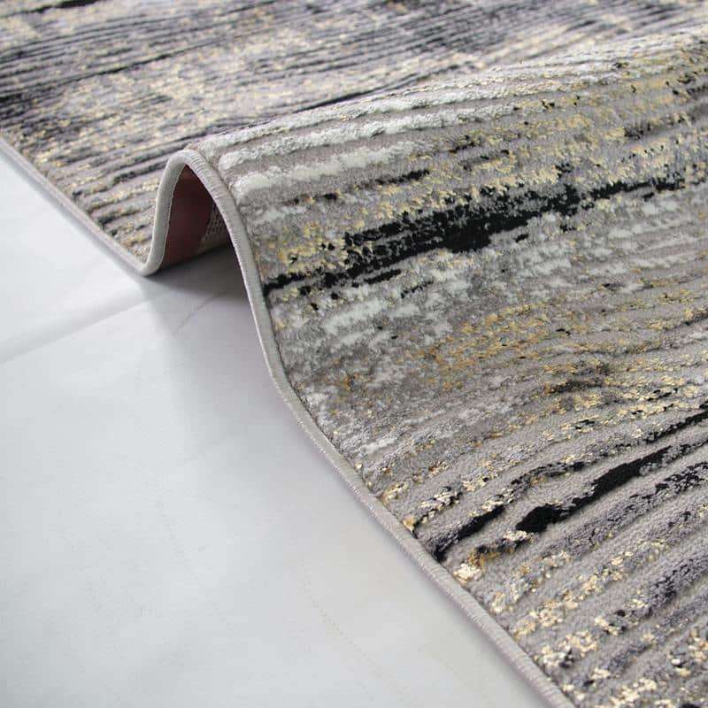 Alin Gold Grey Rug - 04388A