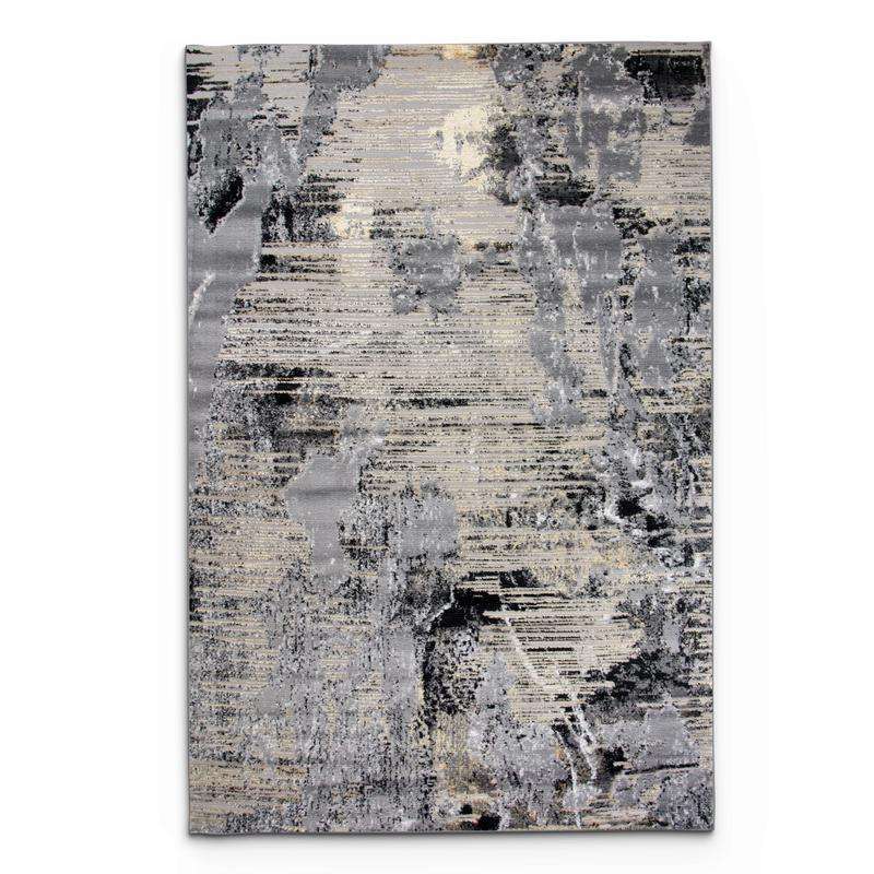 Alin Gold Grey Rug - 04457A