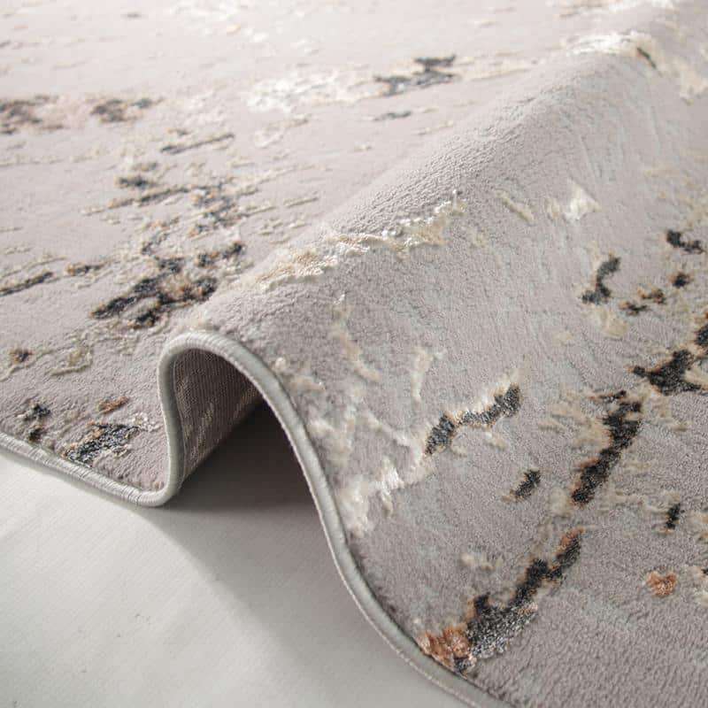 Alin Grey Antrasit Modern Rug - 05669A