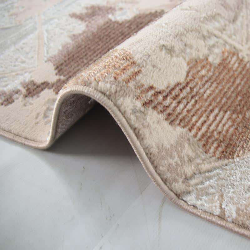 Alin Vizon Brown Modern Rug - 05444A