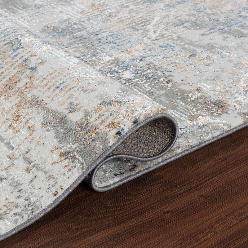 Artist Elegant Gray Rug