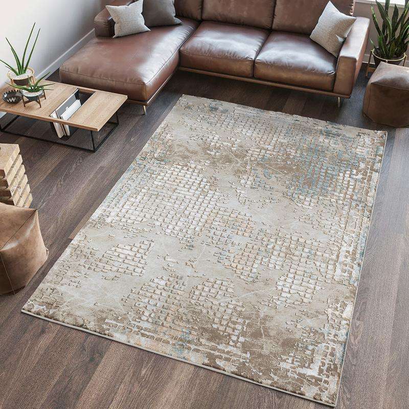 Artist Modern Beige Rug