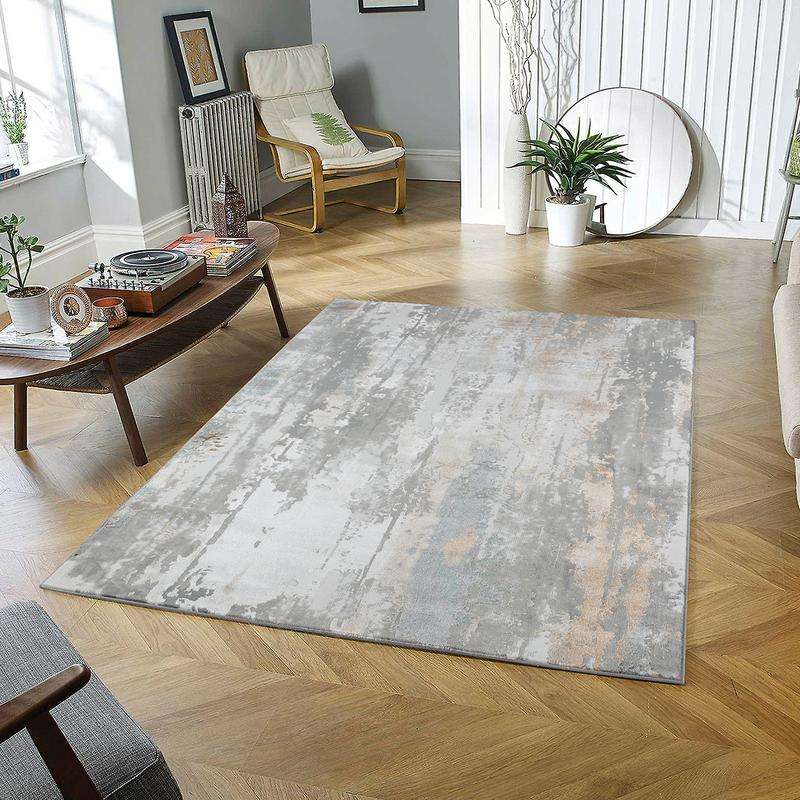 Artist Smooth Gray Rug