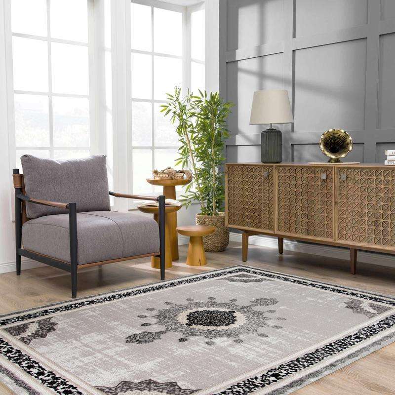 Diamond Black Rug - C1751
