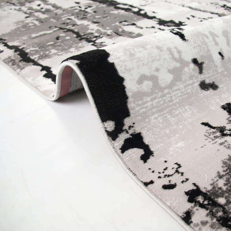 Diamond Black Rug - C1759