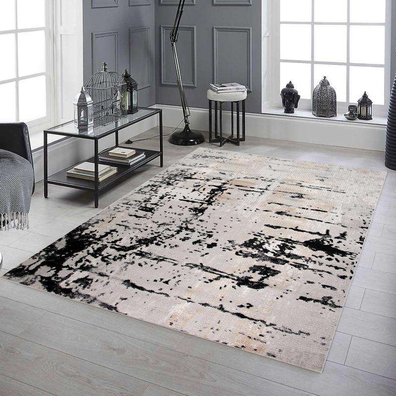 Diamond Black Rug - C1770