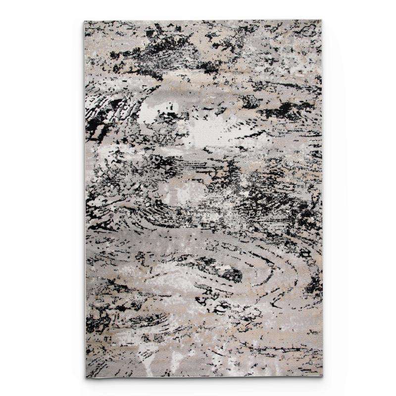 Diamond Black Rug - C1885