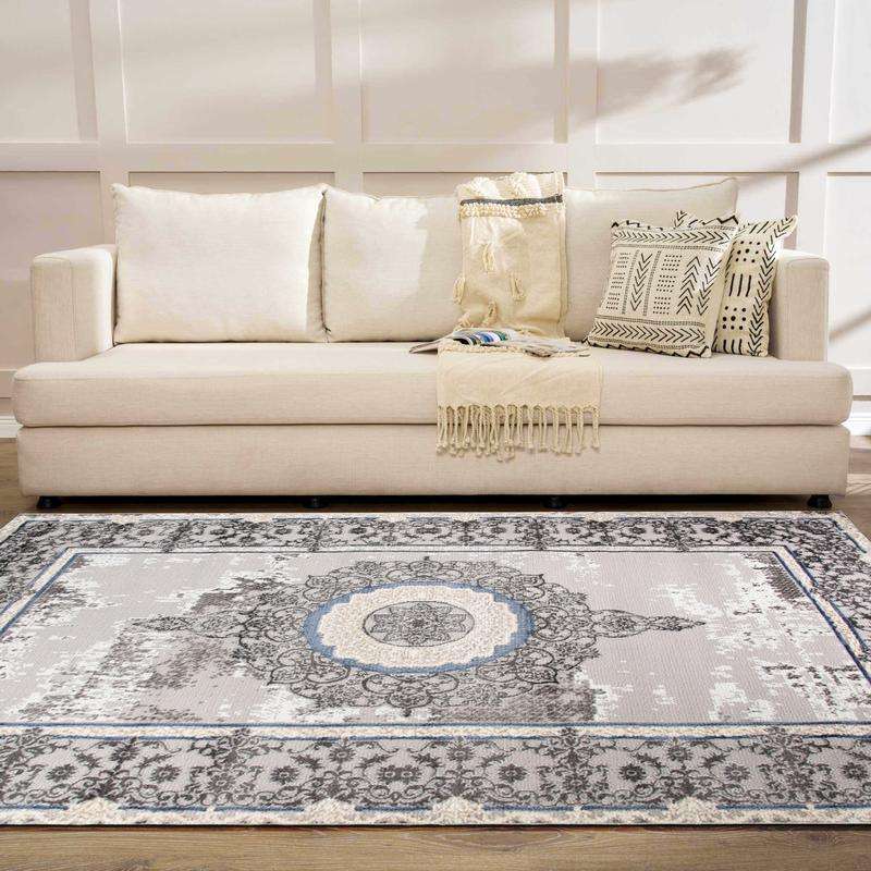Diamond Blue Rug - C1752