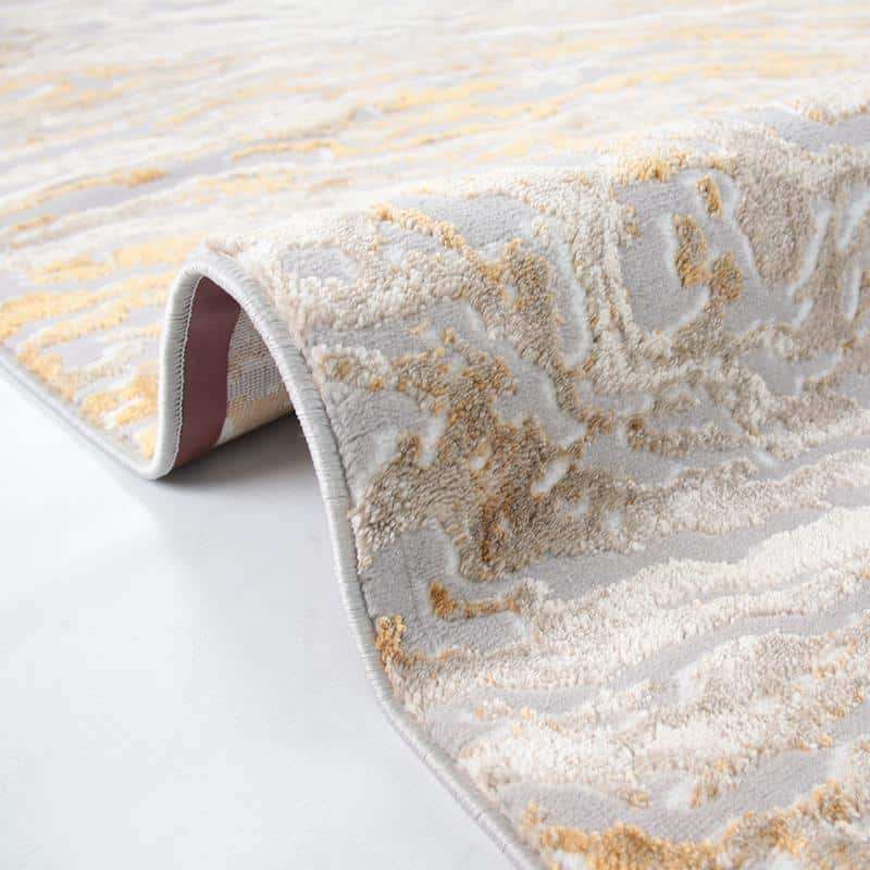 Diamond Yellow Rug - C1763