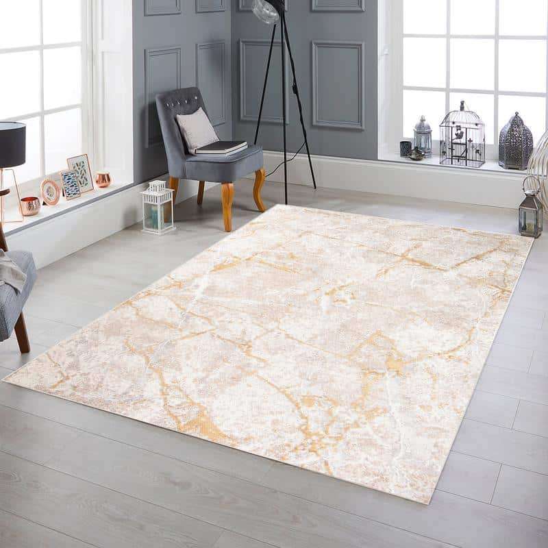 Diamond Yellow Rug - C1782