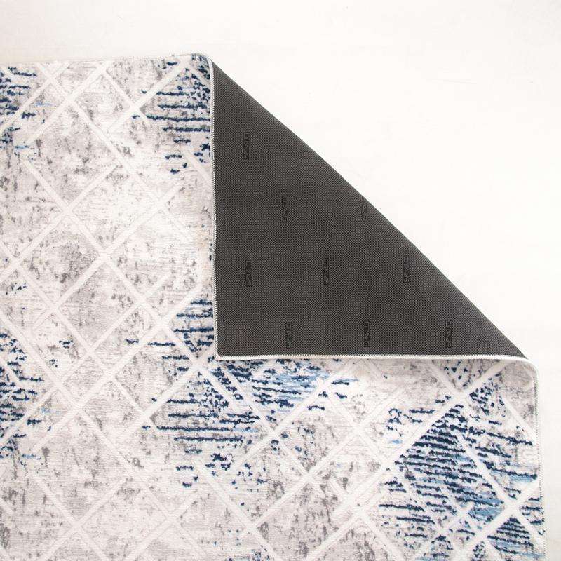 Digital Cube Line Washable Rug