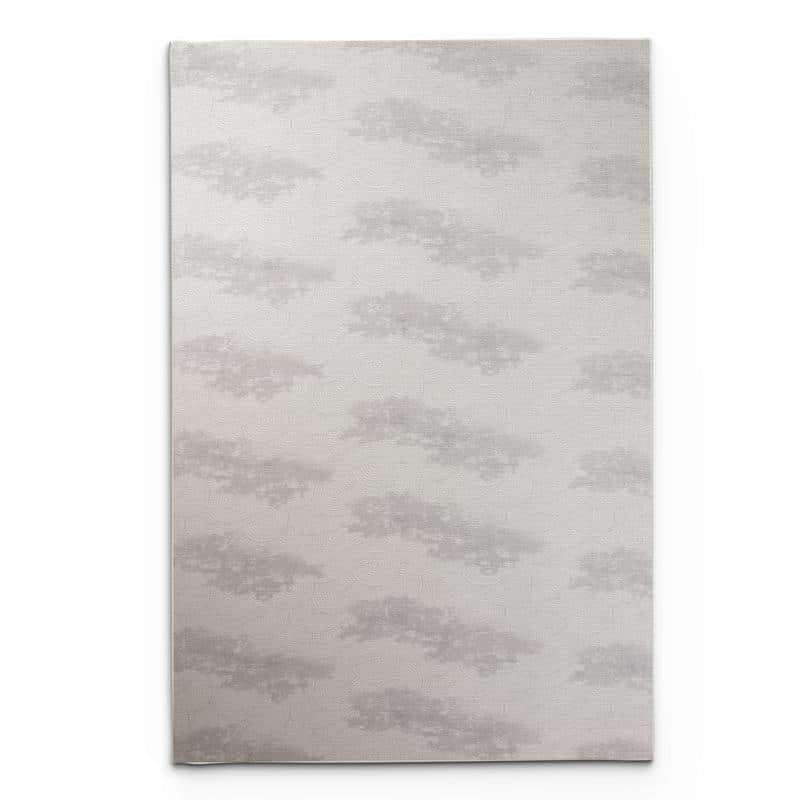 Digital Grey Cloud Washable Rug