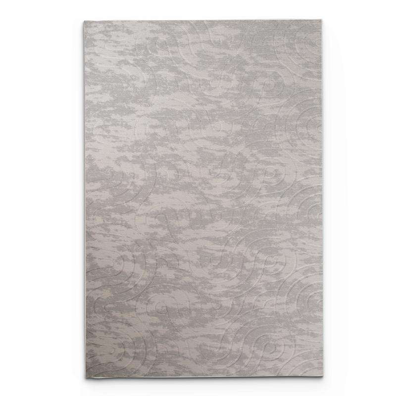 Digital Grey Maze Washable Rug