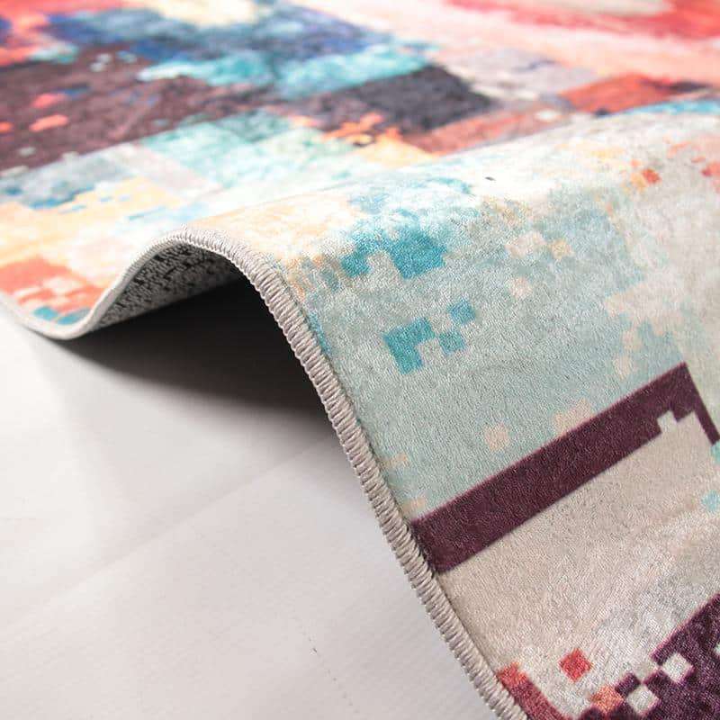 Digital Printer Cream Beige Rug