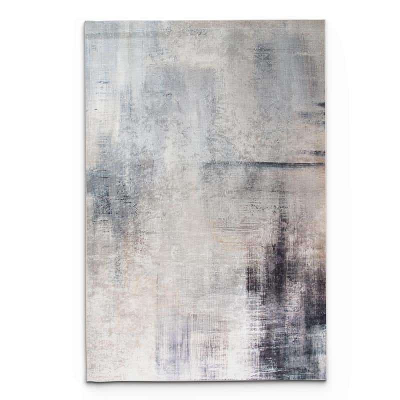 Digital Printer Grey Navy Rug