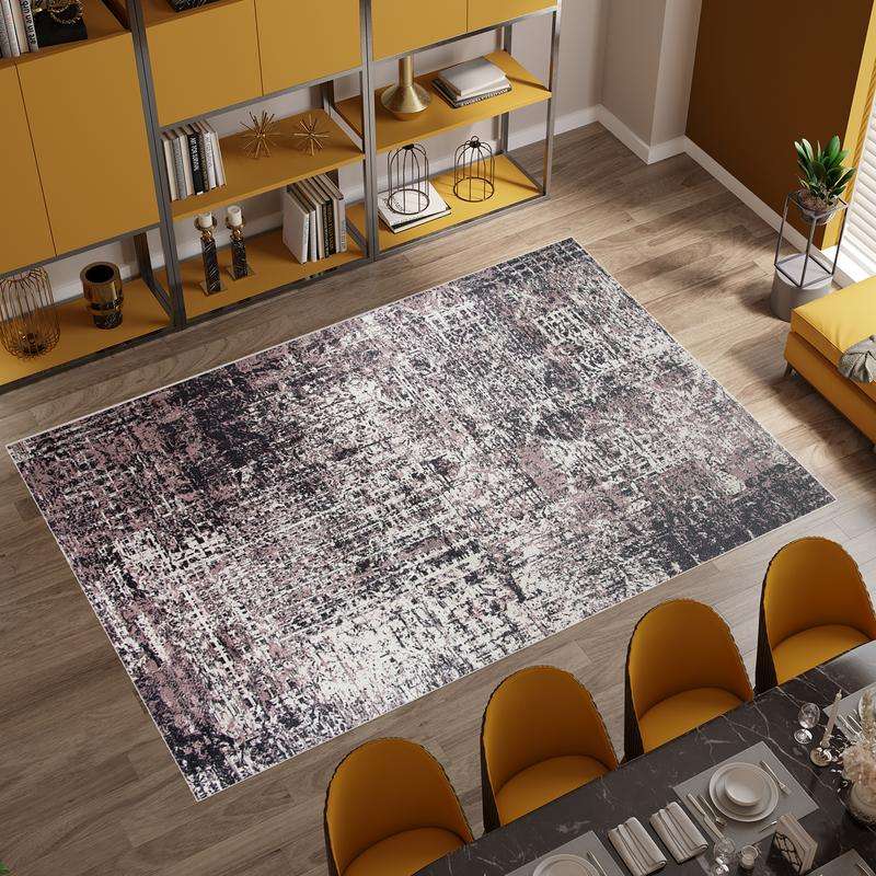 Digital Printer Brown Rug