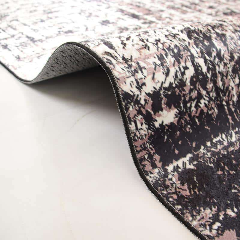 Digital Printer Brown Rug