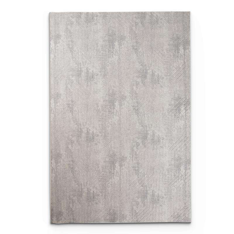 Digital Soft Grey Washable Rug
