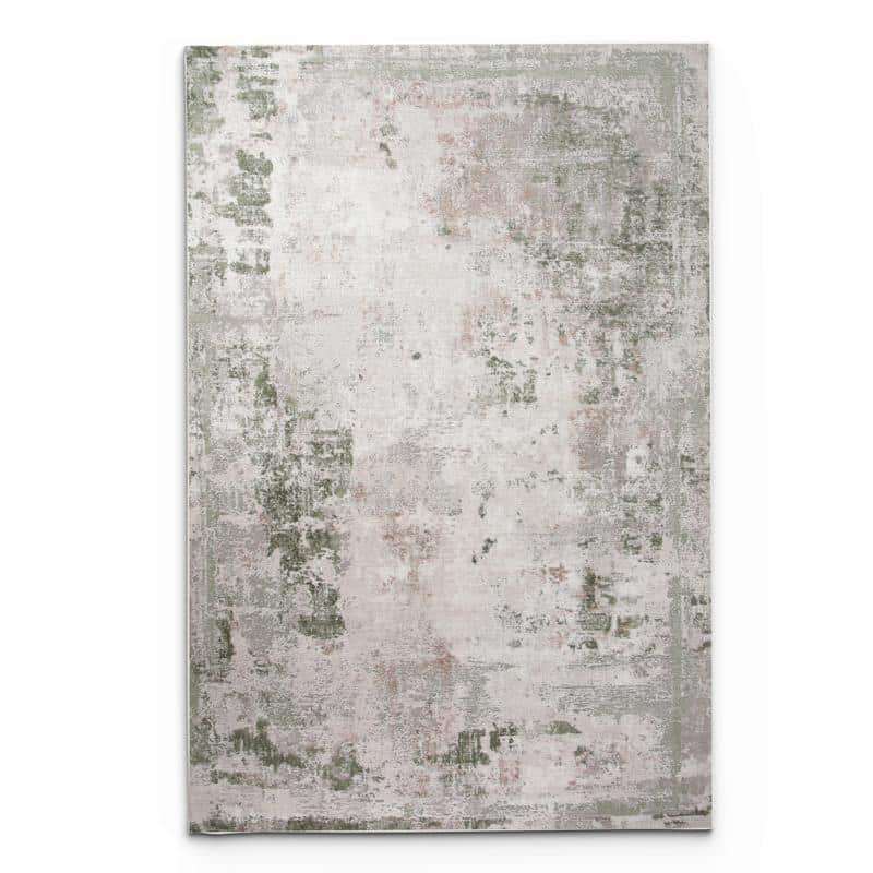 Diva Cream Green Rug - MR250