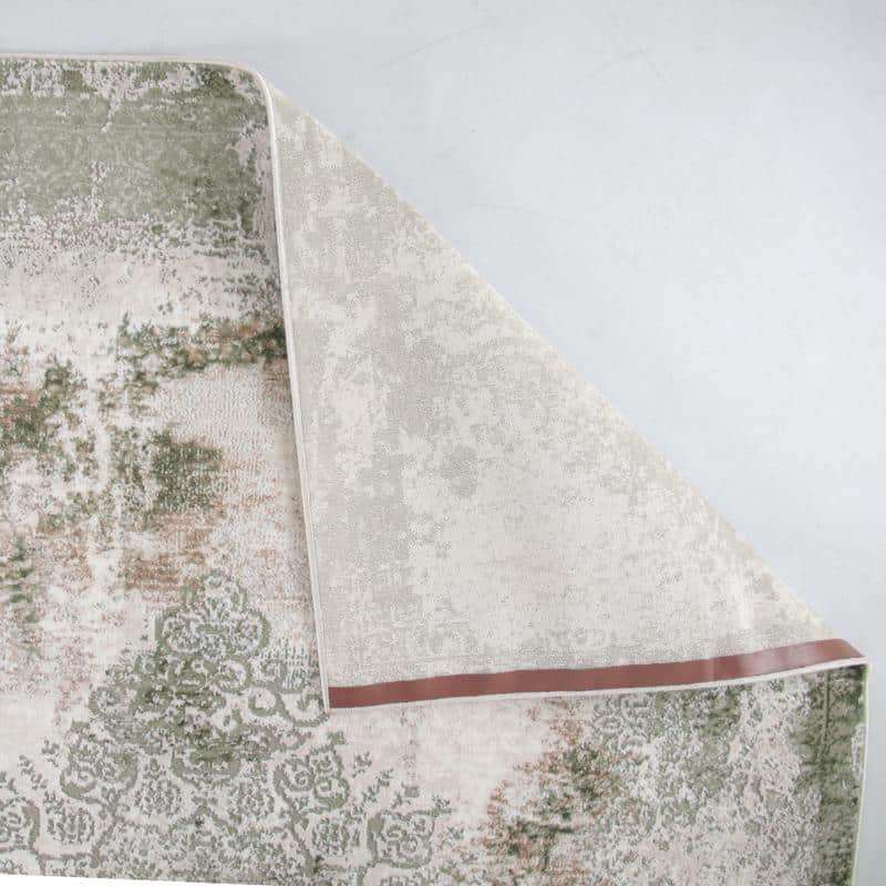 Diva Cream Green Rug - MR276
