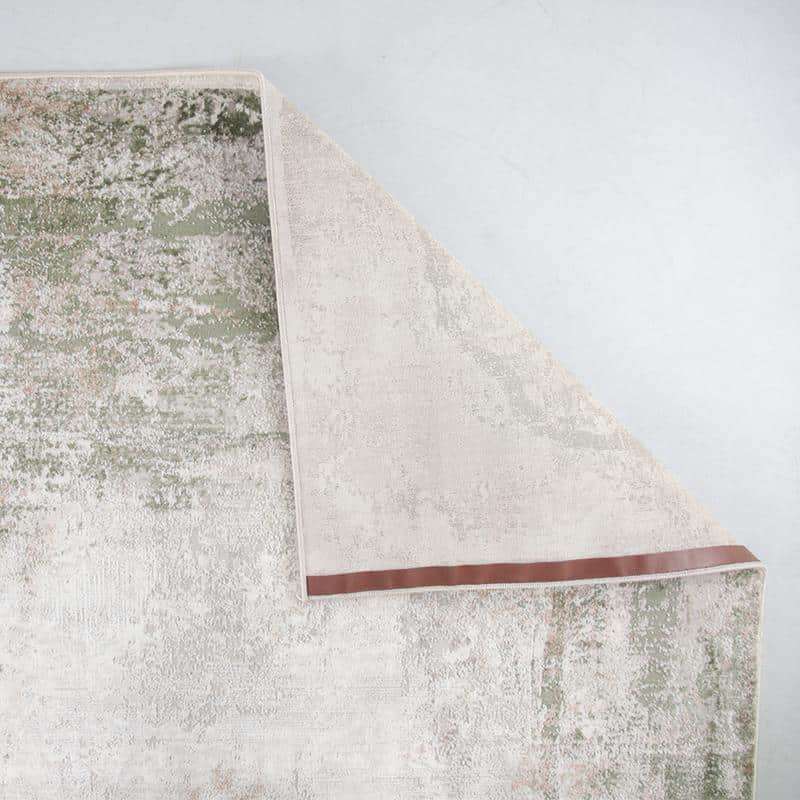 Diva Cream Green Rug - MR400