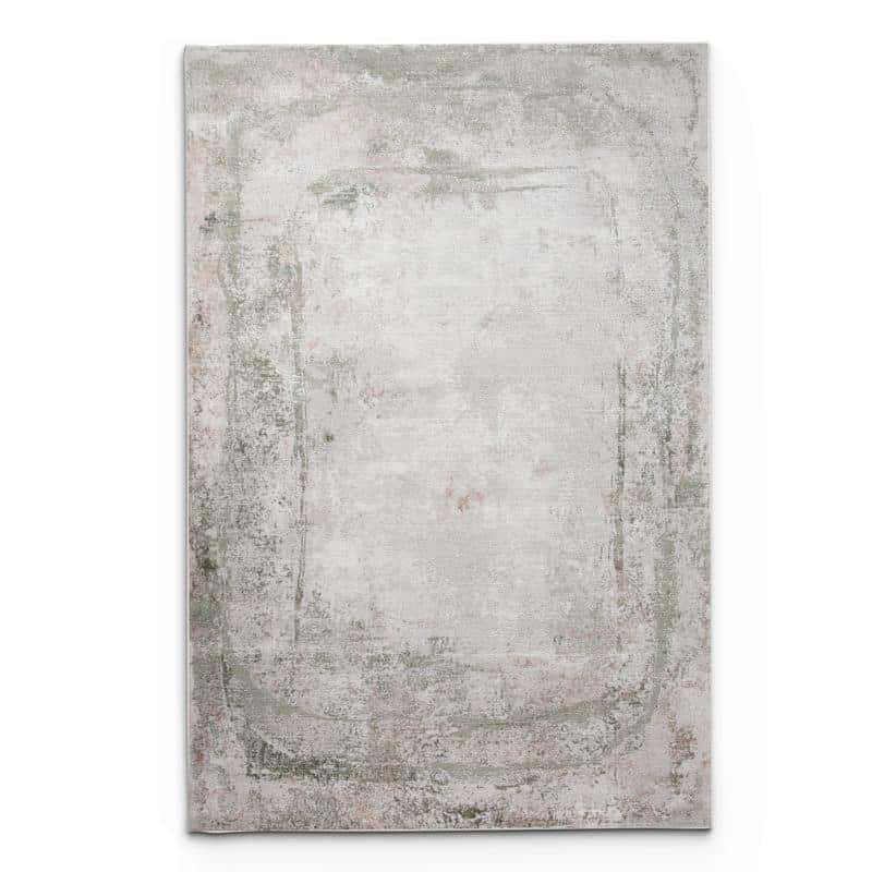 Diva Cream Green Rug - MR400