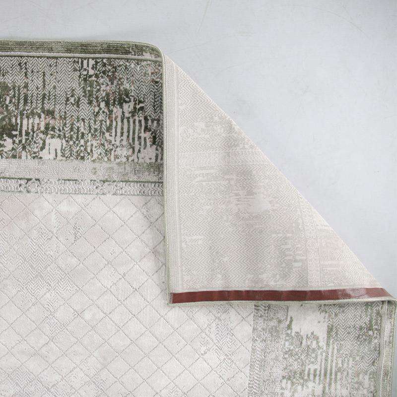 Diva Cream Green Rug - MR408