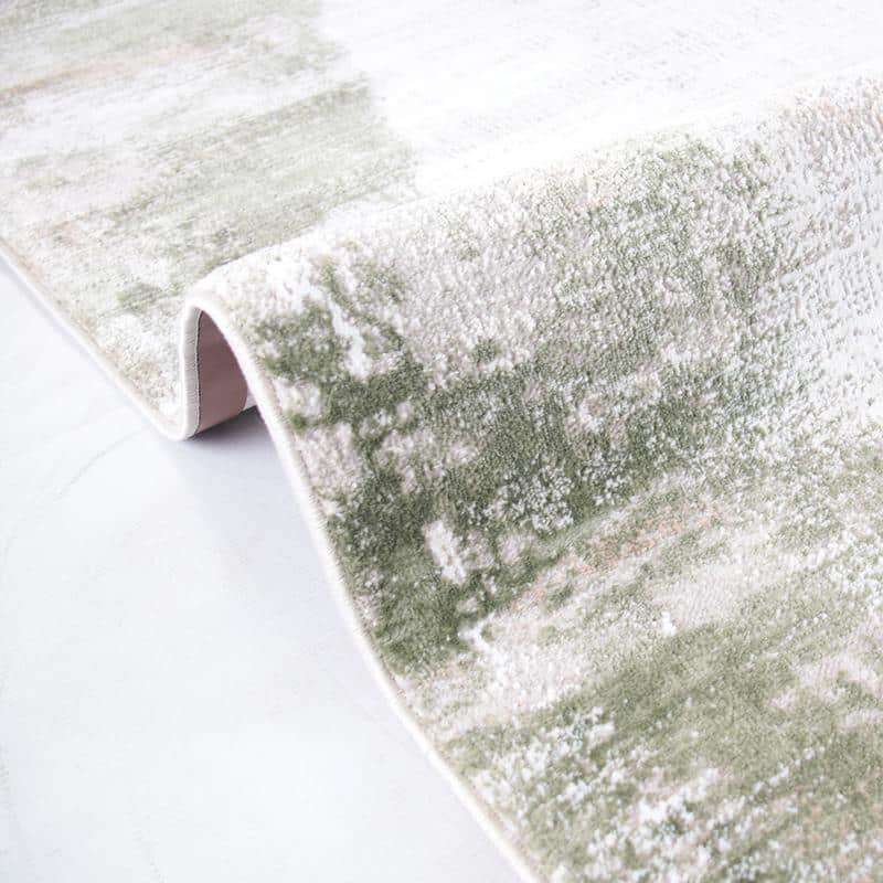 Diva Cream Green Rug - MR418