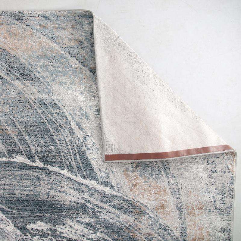 Diva Grey Navy Rug - MR425A